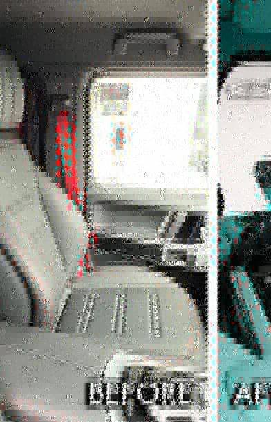 Interior before color change