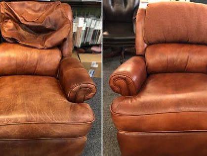 Leather recliners